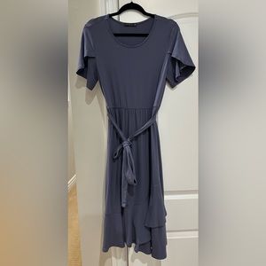 Blue Flowy Dress, size M